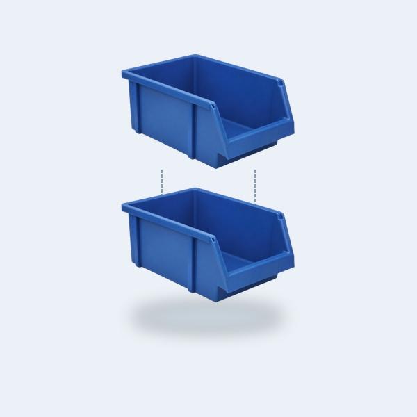 Front-Open Part Bin PT0016 — Pixelplast product photo