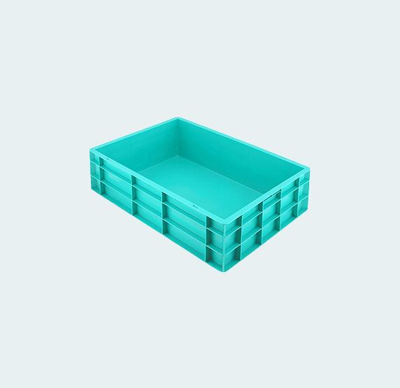 650×450 Solid-Base Crate — Pixelplast product photo