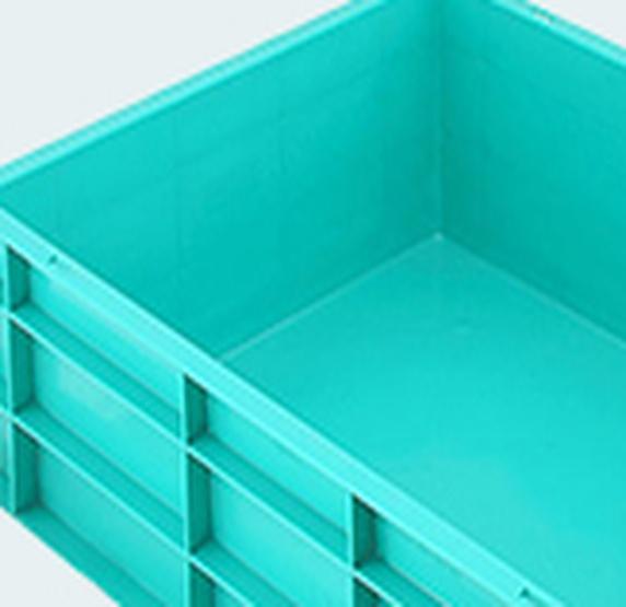 650×450 Solid-Base Crate — Pixelplast product photo