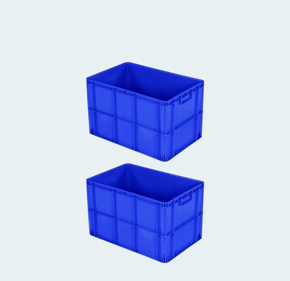 540×360 Deep Solid Crate — Pixelplast product photo