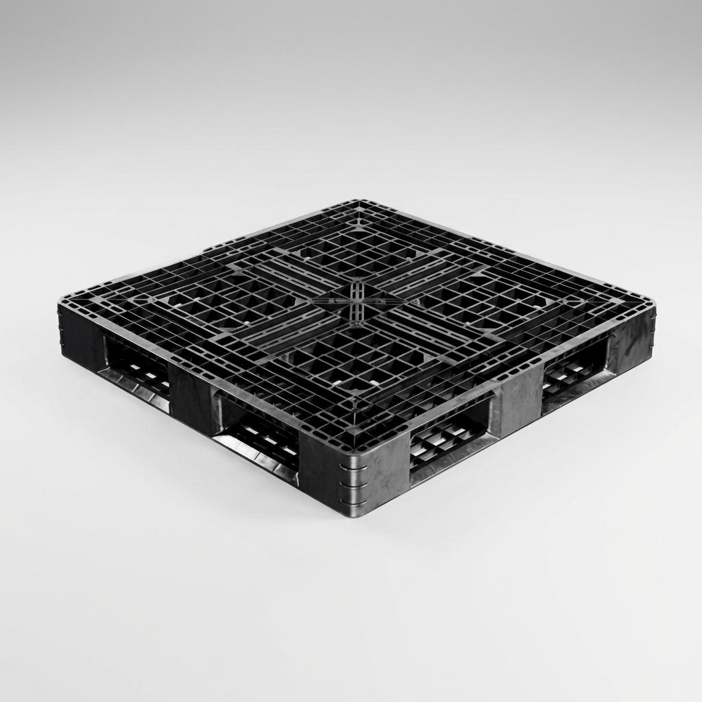 Square Standard Nestable Pallet — Pixelplast product photo