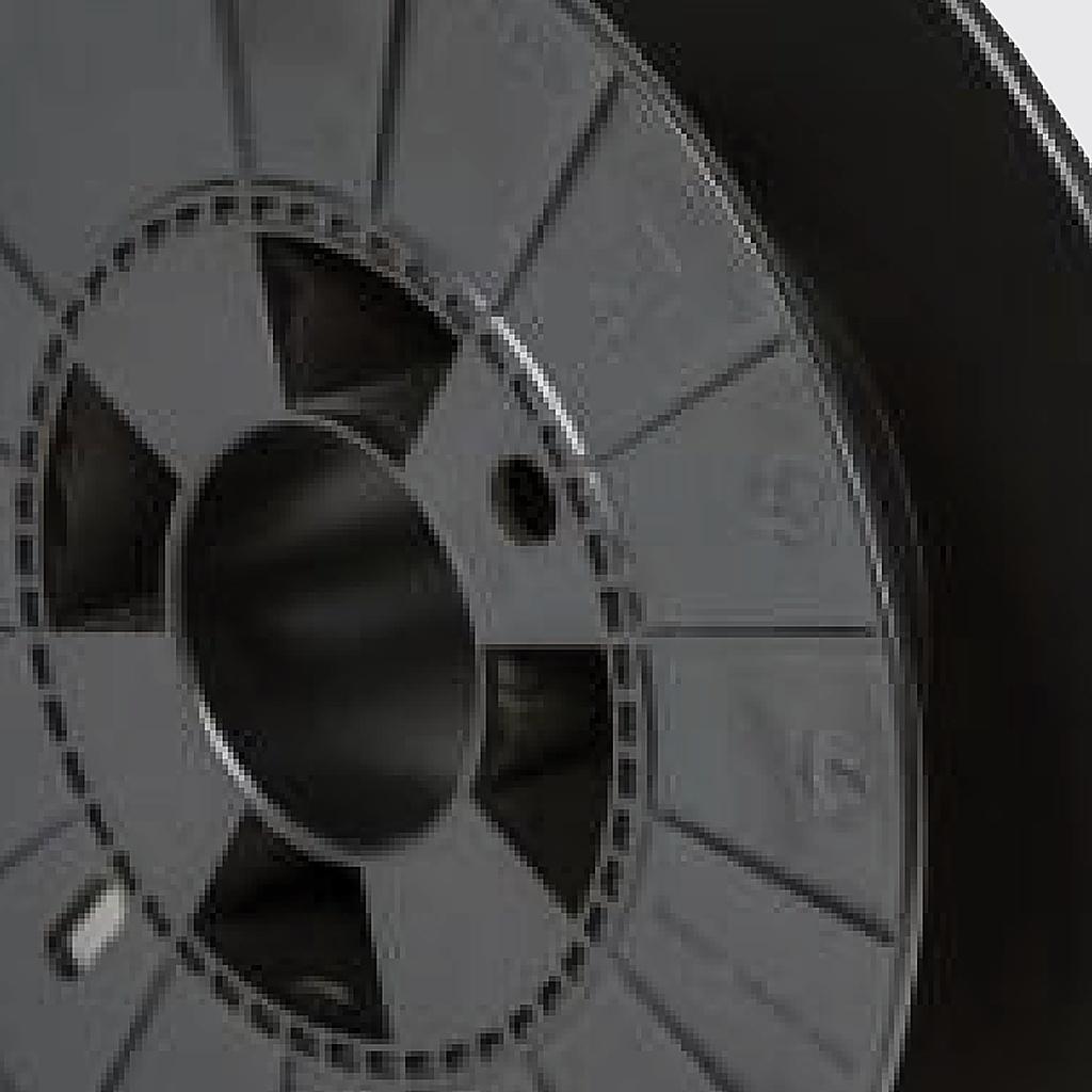 Segmented 12-Spoke Filament Spool 55×200 mm — Pixelplast product photo