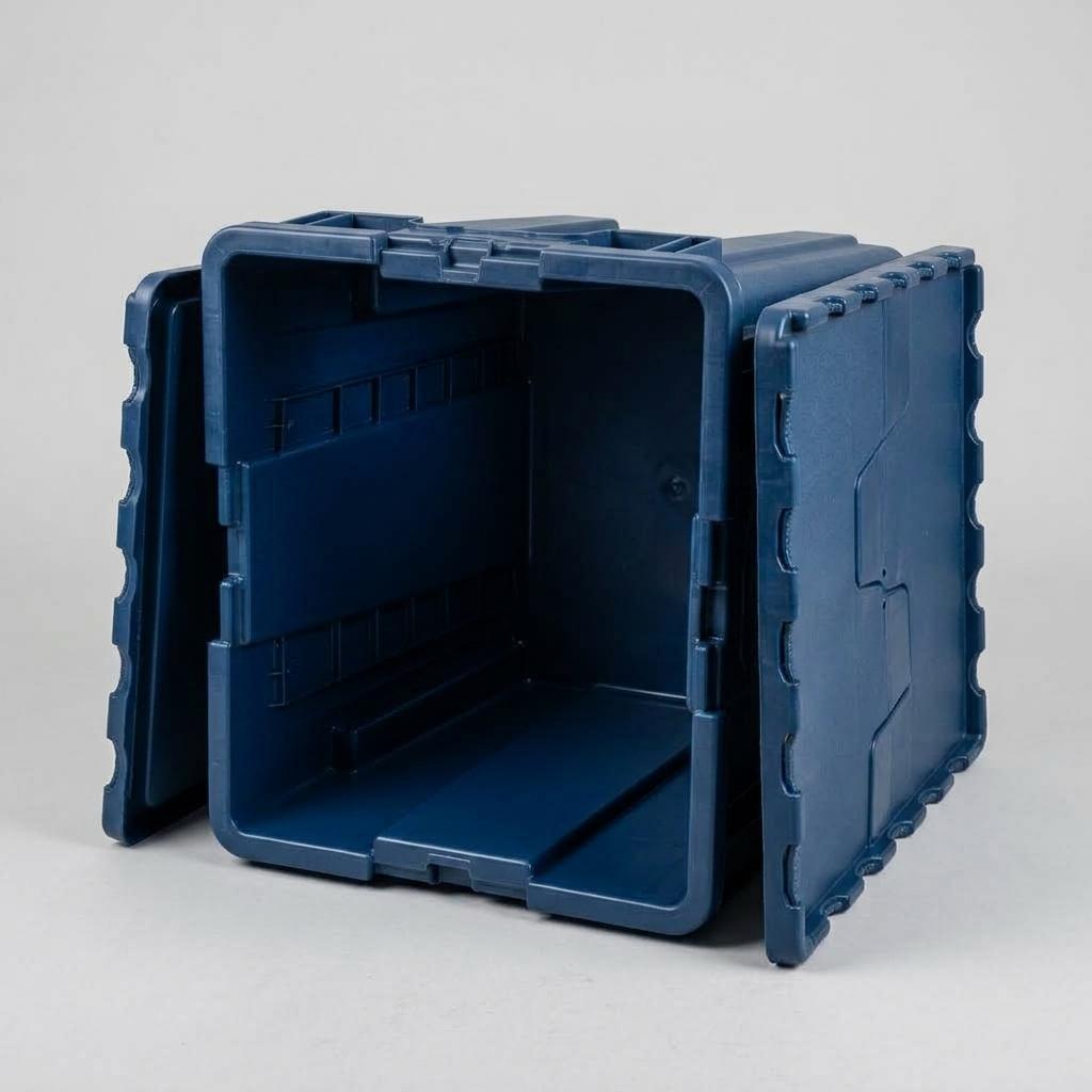 Attached-Lid Tote PT0023 — Pixelplast product photo