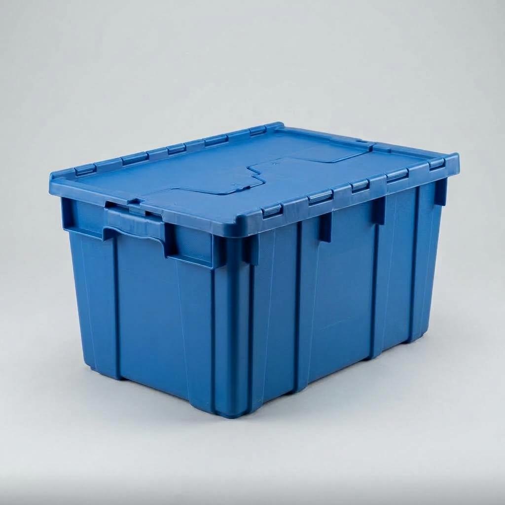 Attached-Lid Tote PT0024 — Pixelplast product photo