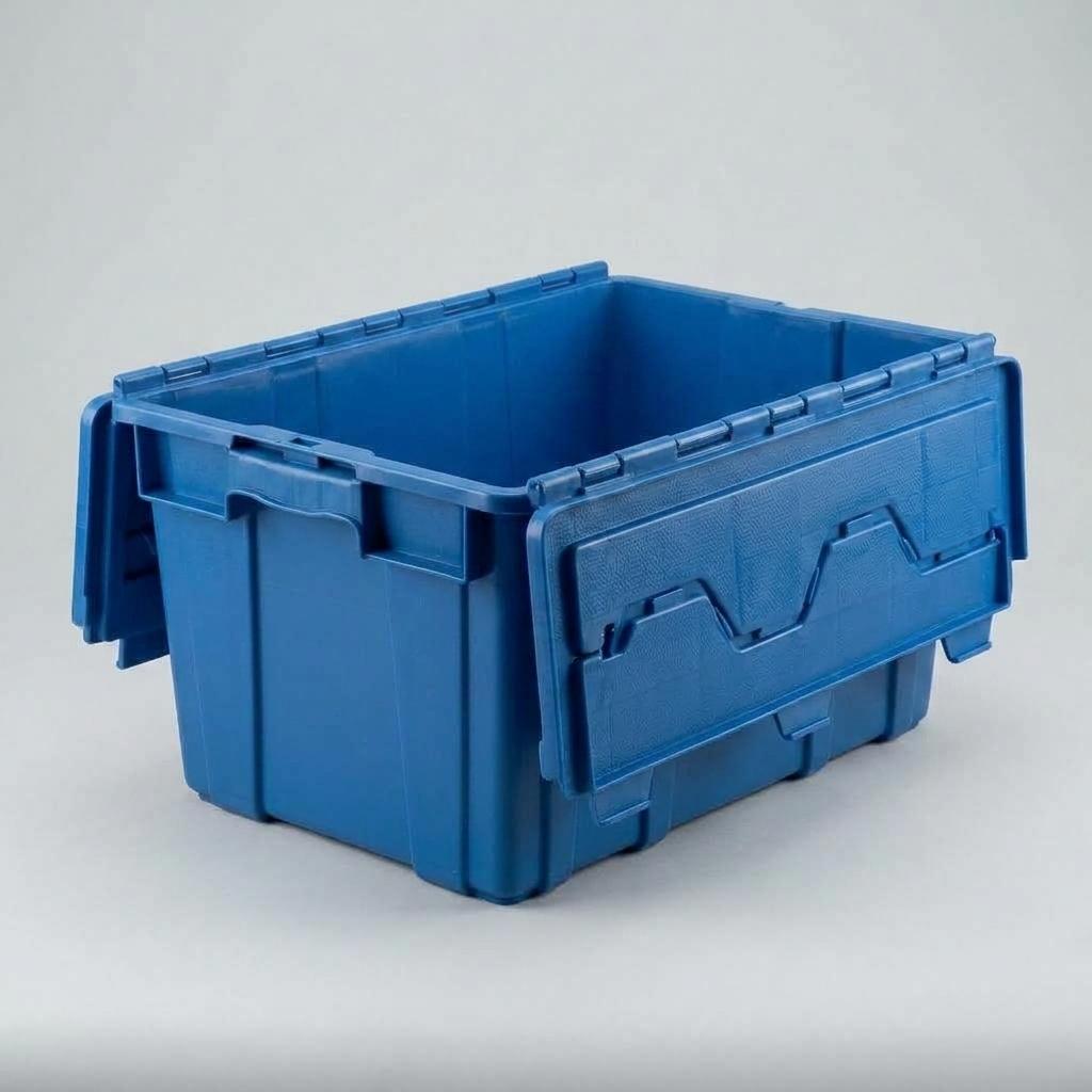 Attached-Lid Tote PT0024 — Pixelplast product photo