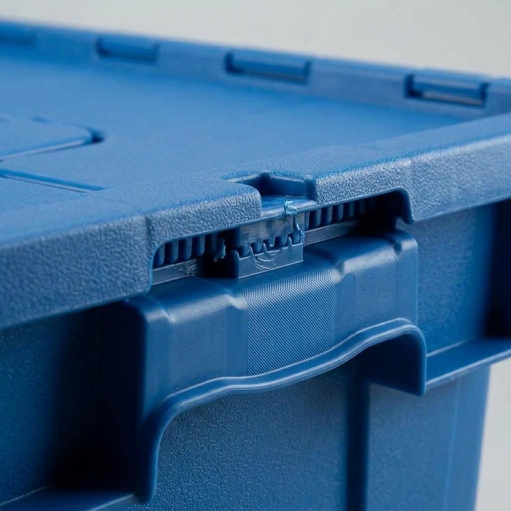 Attached-Lid Tote PT0024 — Pixelplast product photo