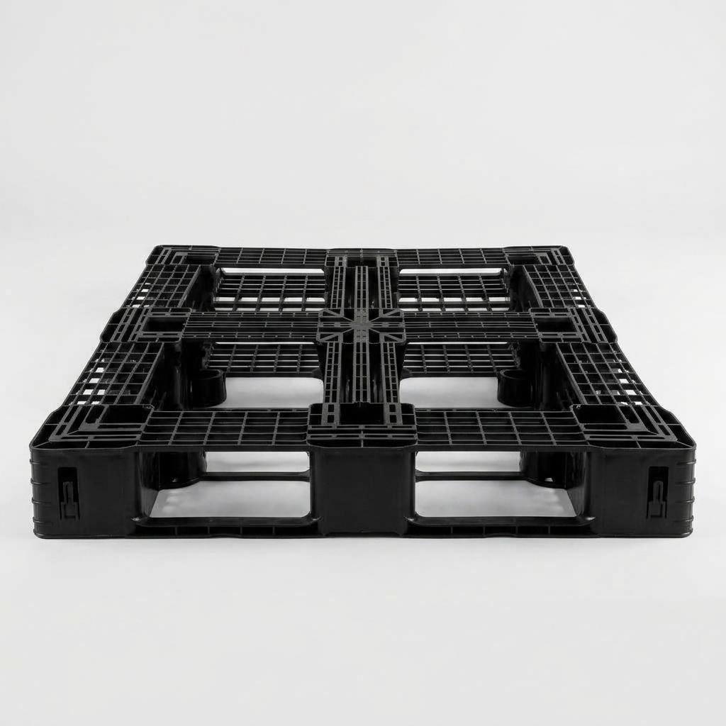 Square Low Profile Nestable Pallet — Pixelplast product photo